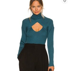 NWOT NBD Sweater Shrug + Tank Set
